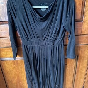 Liz Lange Black Long Sleeve Dress